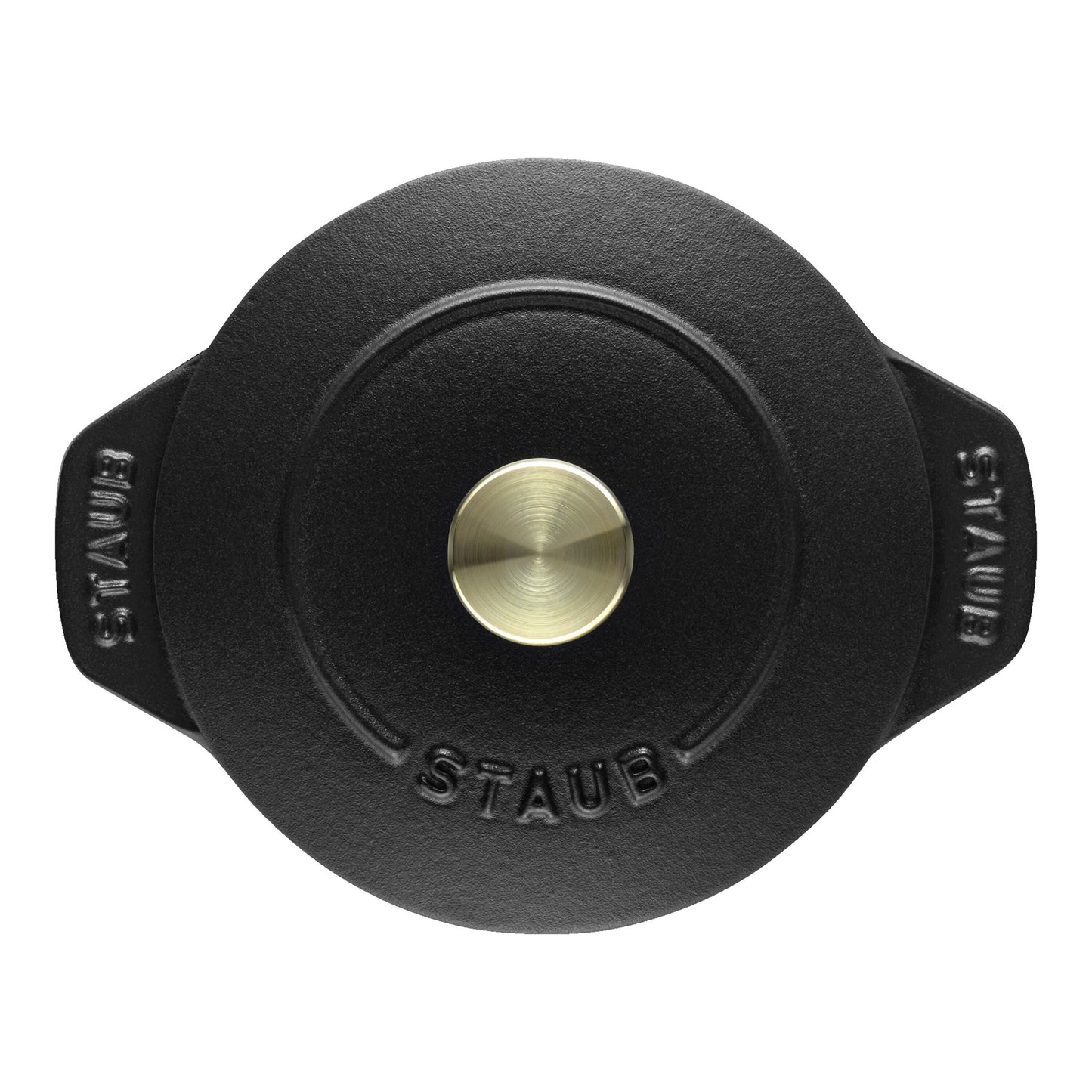 STAUB La Cocotte 725 mL Cast Iron Round Rice Cocotte, Black