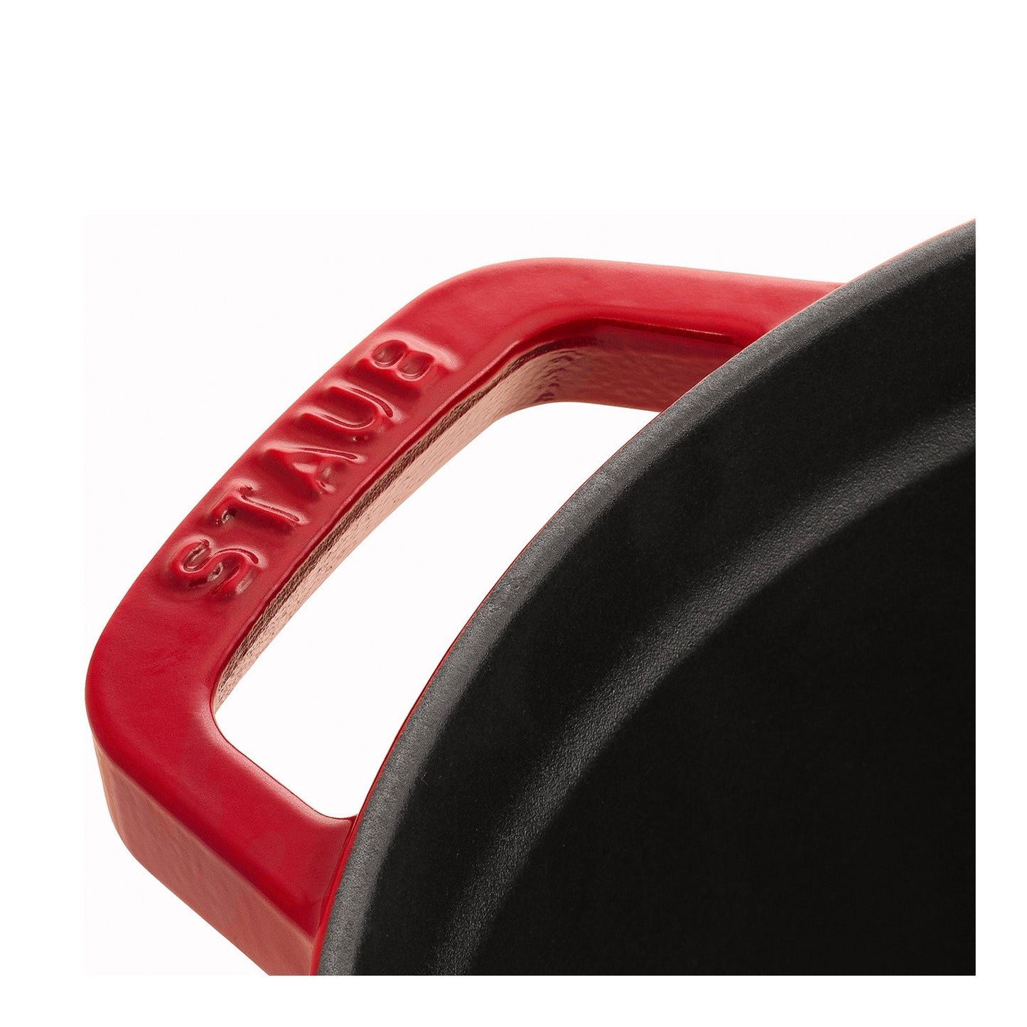 STAUB La Cocotte 2.5 L Cast Iron Round Cocotte, Cherry