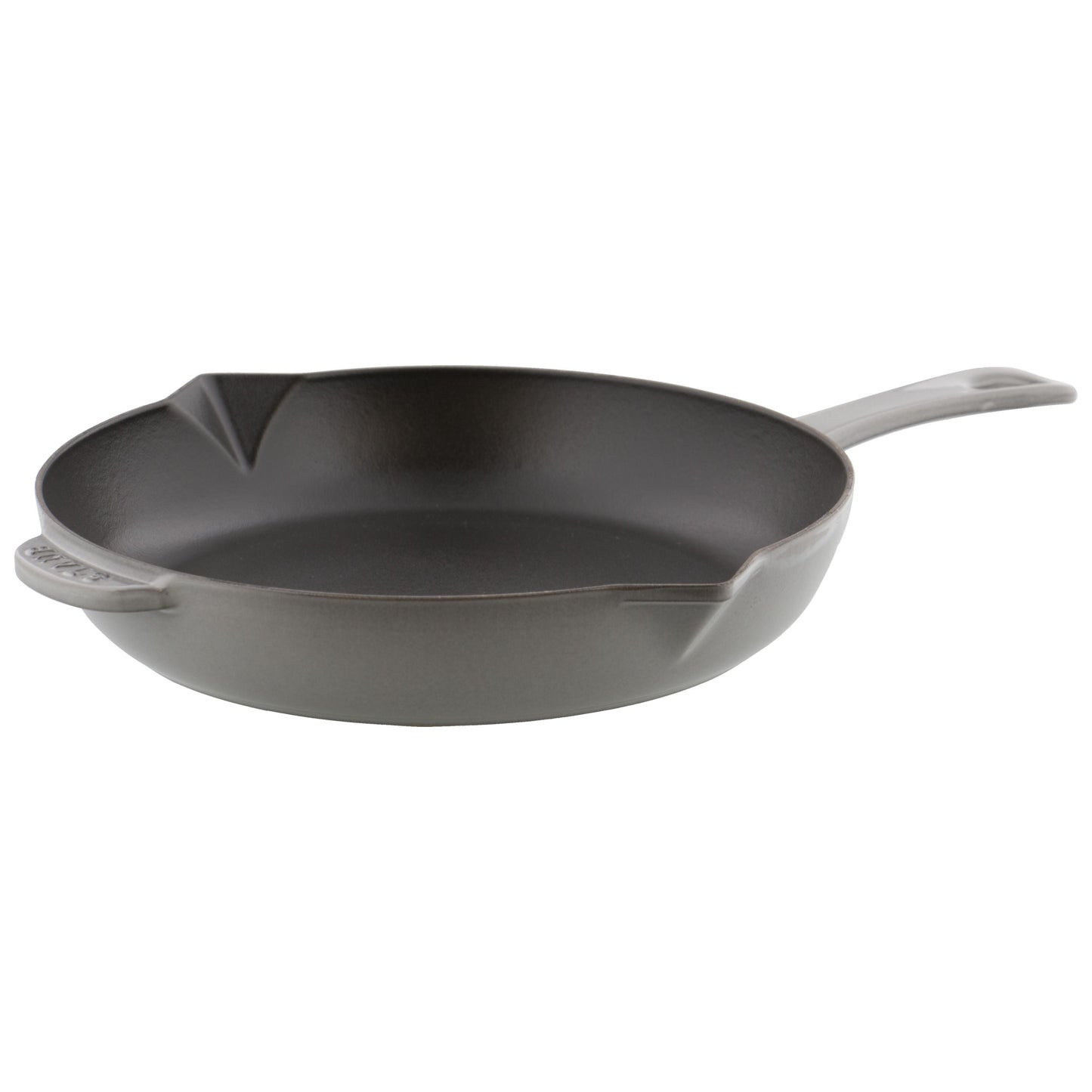 STAUB Pans 26 cm / 10 inch Cast Iron Frying Pan, Graphite-Grey