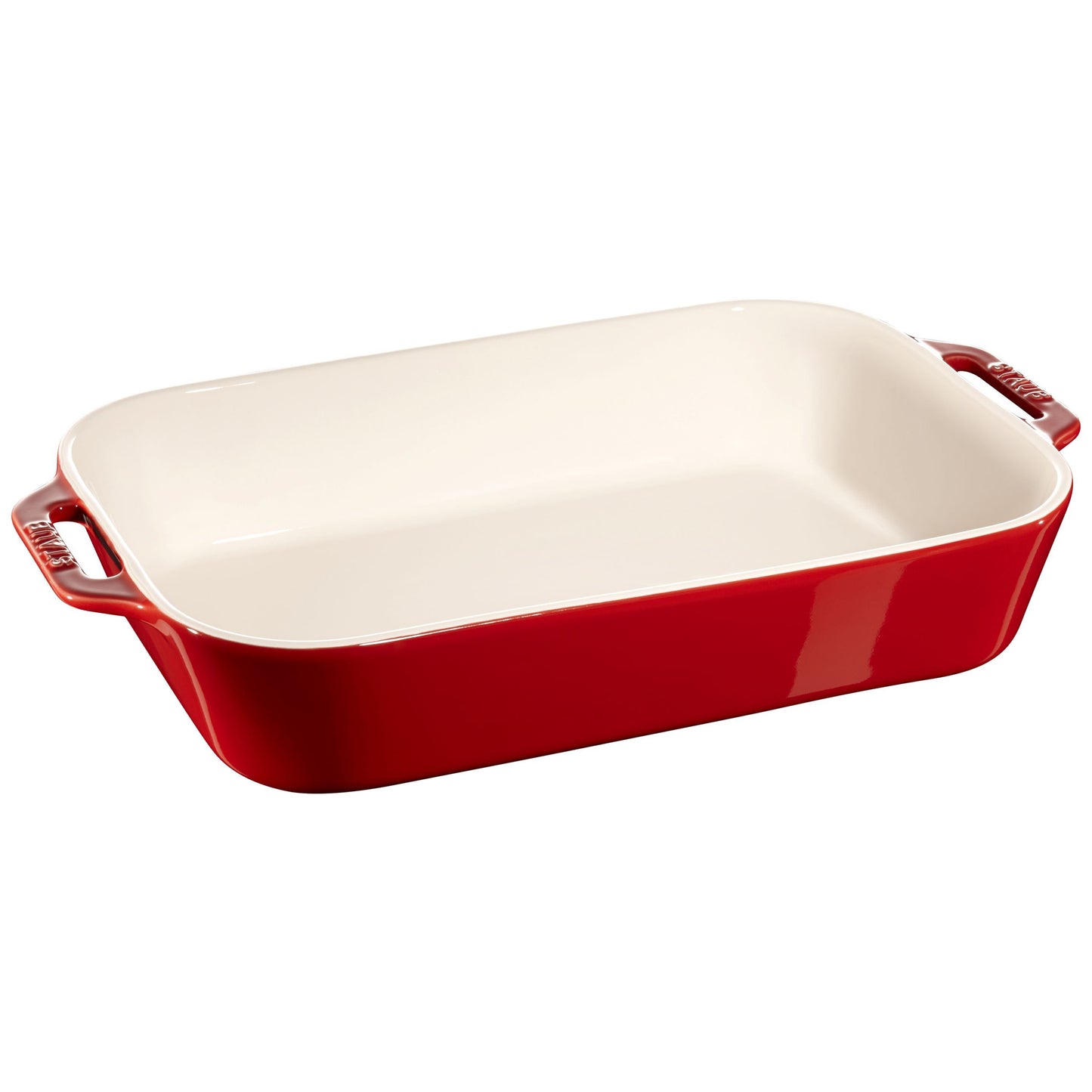 STAUB Ceramique Mixed Baking Dish Set Cherry 3 Piece