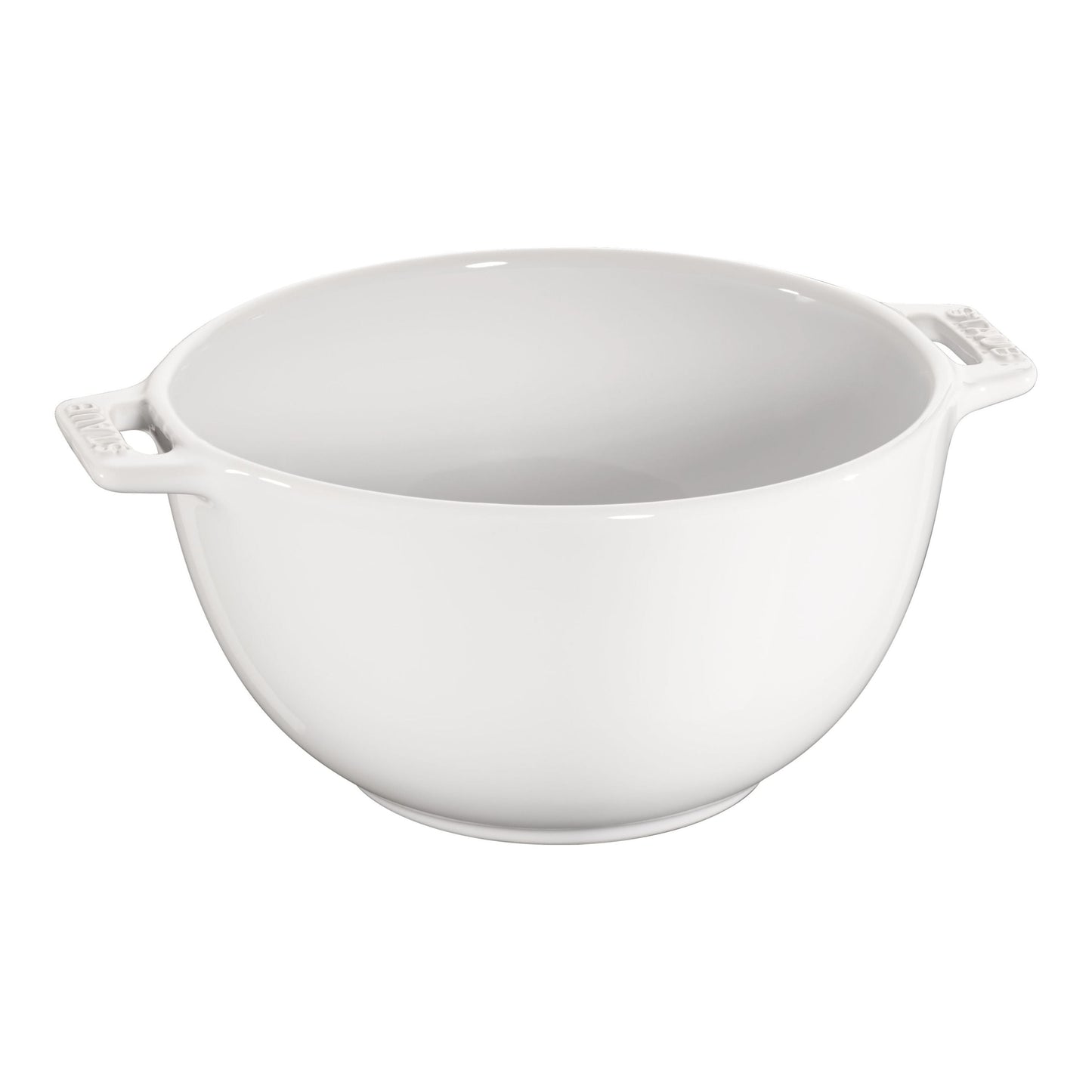 STAUB Ceramique 18 Cm Ceramic Round Bowl, Pure-White