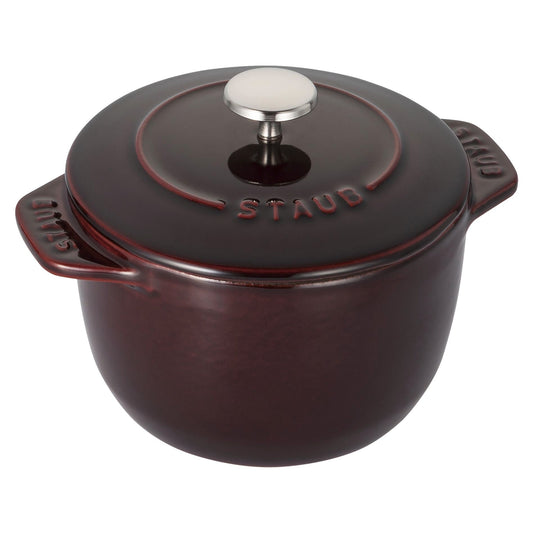 STAUB La Cocotte 725 Ml Cast Iron Round Rice Cocotte, Grenadine-Red