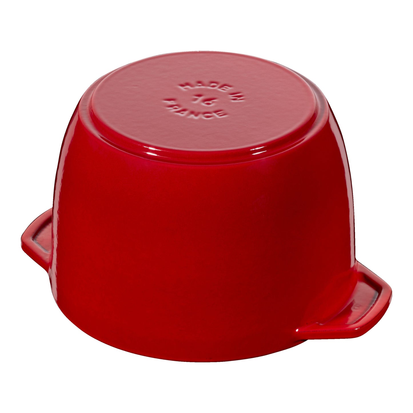 STAUB La Cocotte 1.75 L Cast Iron Round Rice Cocotte, Cherry
