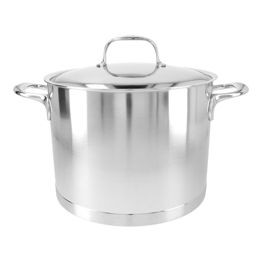 DEMEYERE Atlantis 7 8 L 18/10 Stainless Steel Stock Pot With Lid