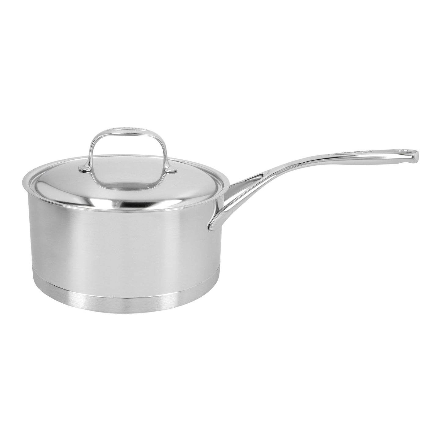 DEMEYERE Atlantis 7 3 L 18/10 Stainless Steel Round Sauce Pan With Lid, Silver