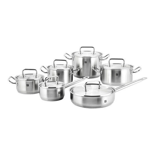 ZWILLING Twin Classic 12 Piece 18/10 Stainless Steel Cookware Set
