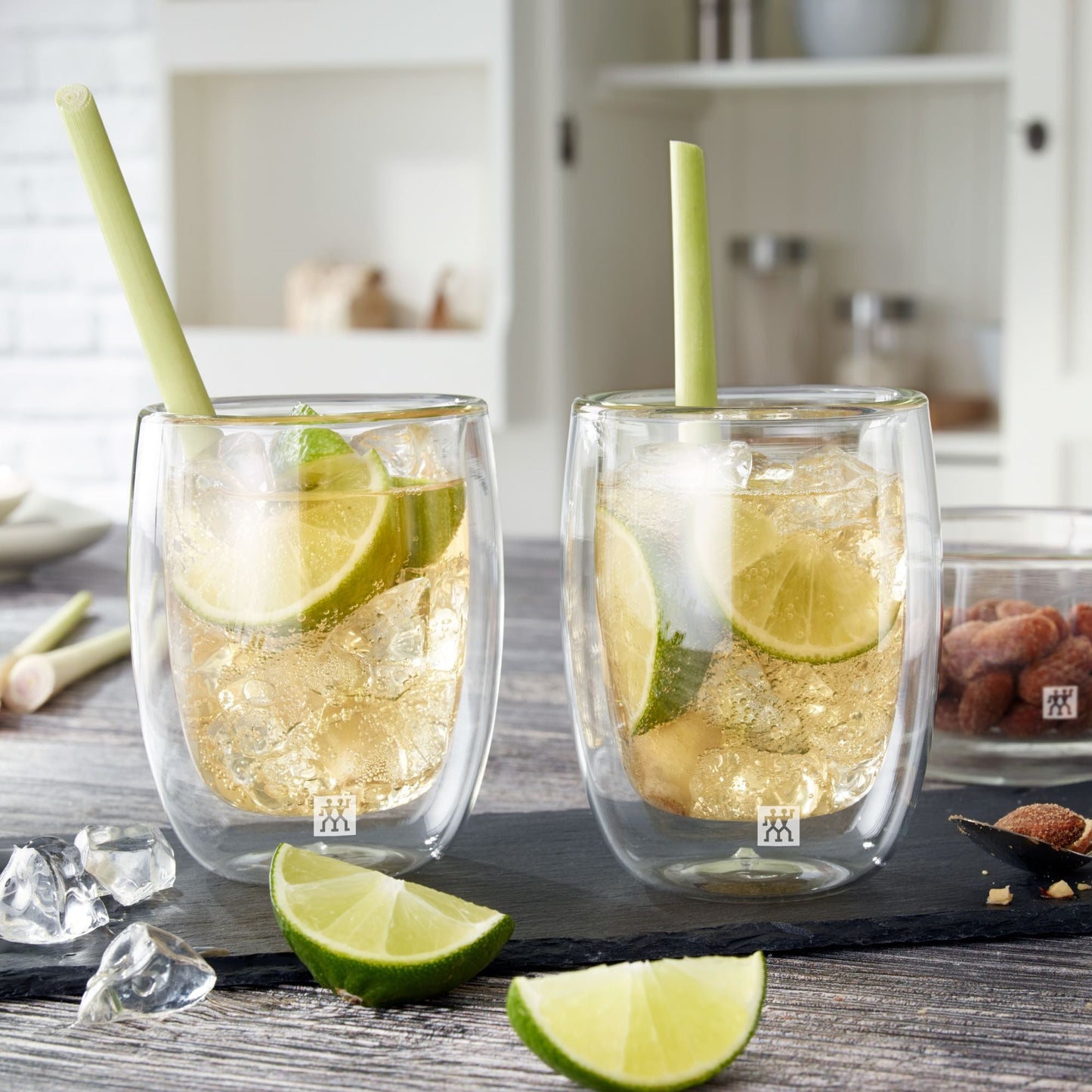 ZWILLING Sorrento 2 Piece Coffee Glass Set, Transparent