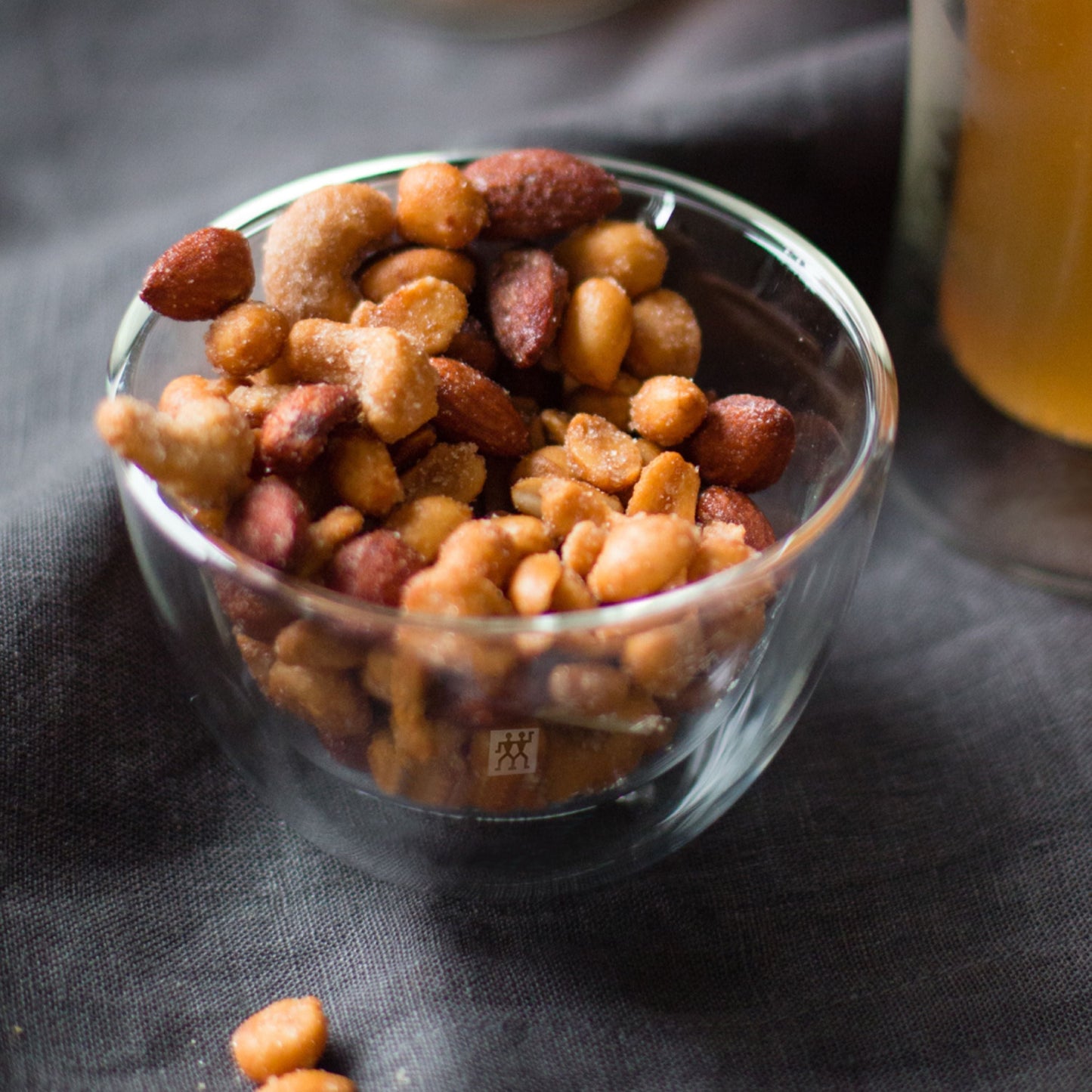 ZWILLING Sorrento 3 Piece Borosilicate Glass Double-Wall Glass Bowl Set, Transparent