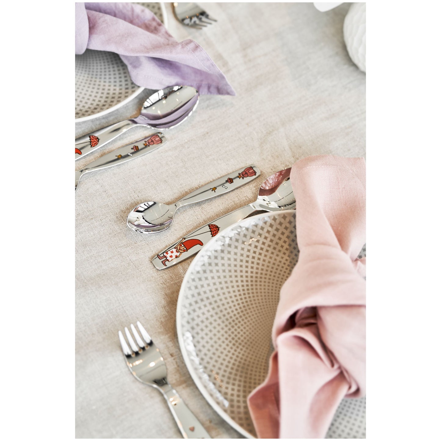 ZWILLING Prinzessin Emilie 4 Piece, Children's Flatware Set, Silver