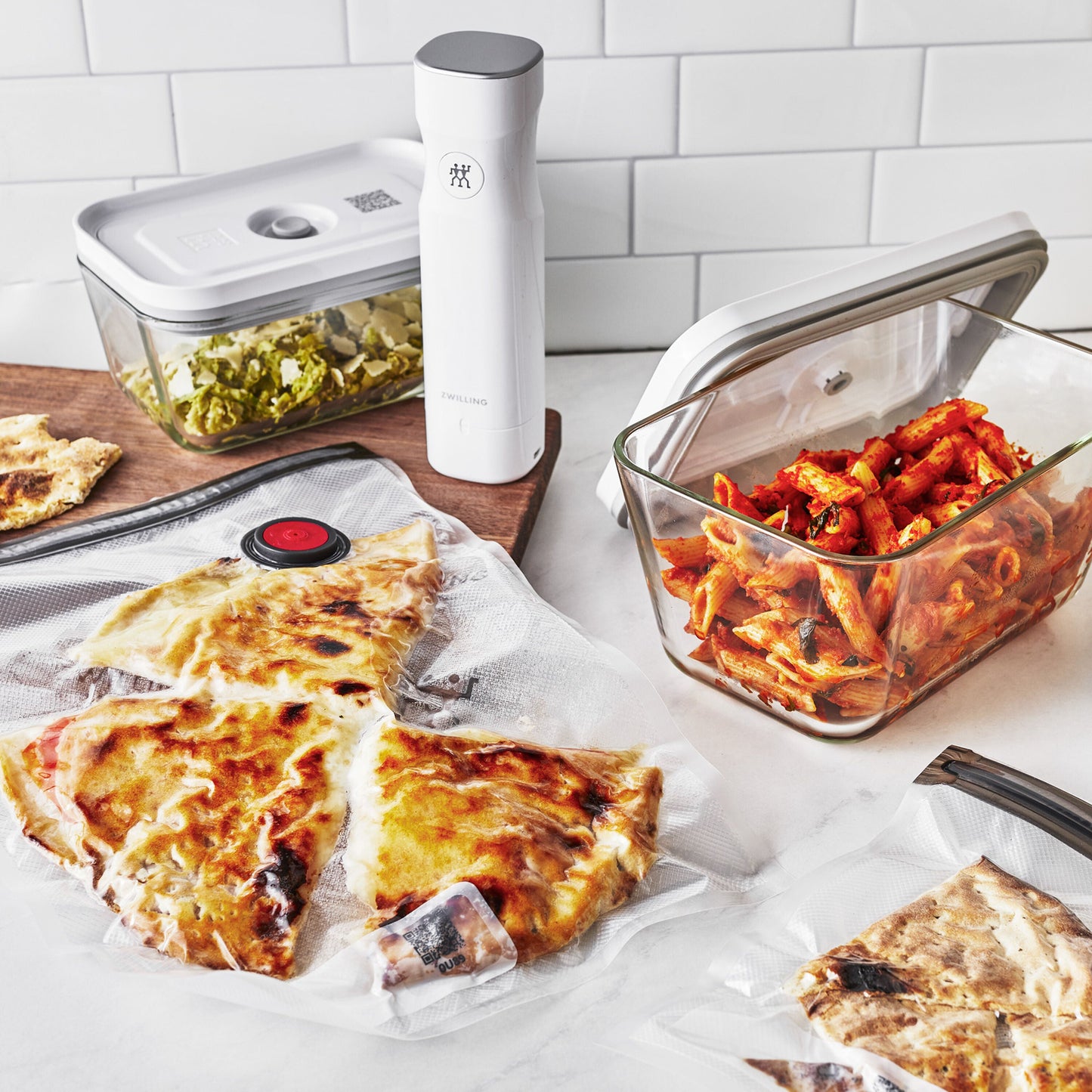 ZWILLING Fresh & Save Glass / M/L Vacuum Starter Set, 7 Piece