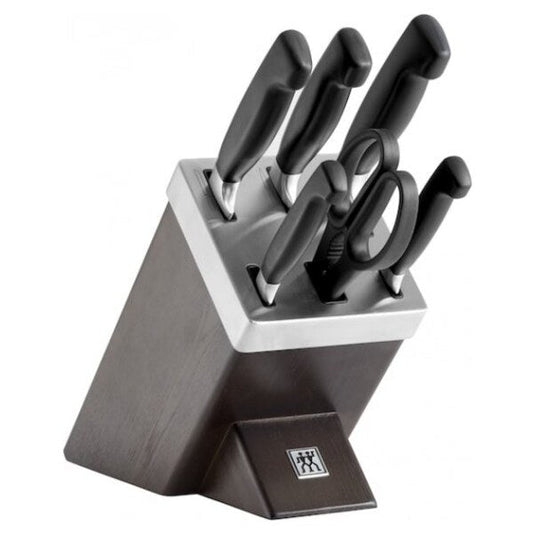 ZWILLING **** Four Star 7 Piece Knife Block Set With Kis Technology