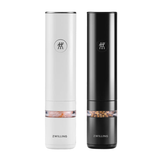 ZWILLING Enfinigy Electric Salt and Pepper Mill Set, 2 Piece
