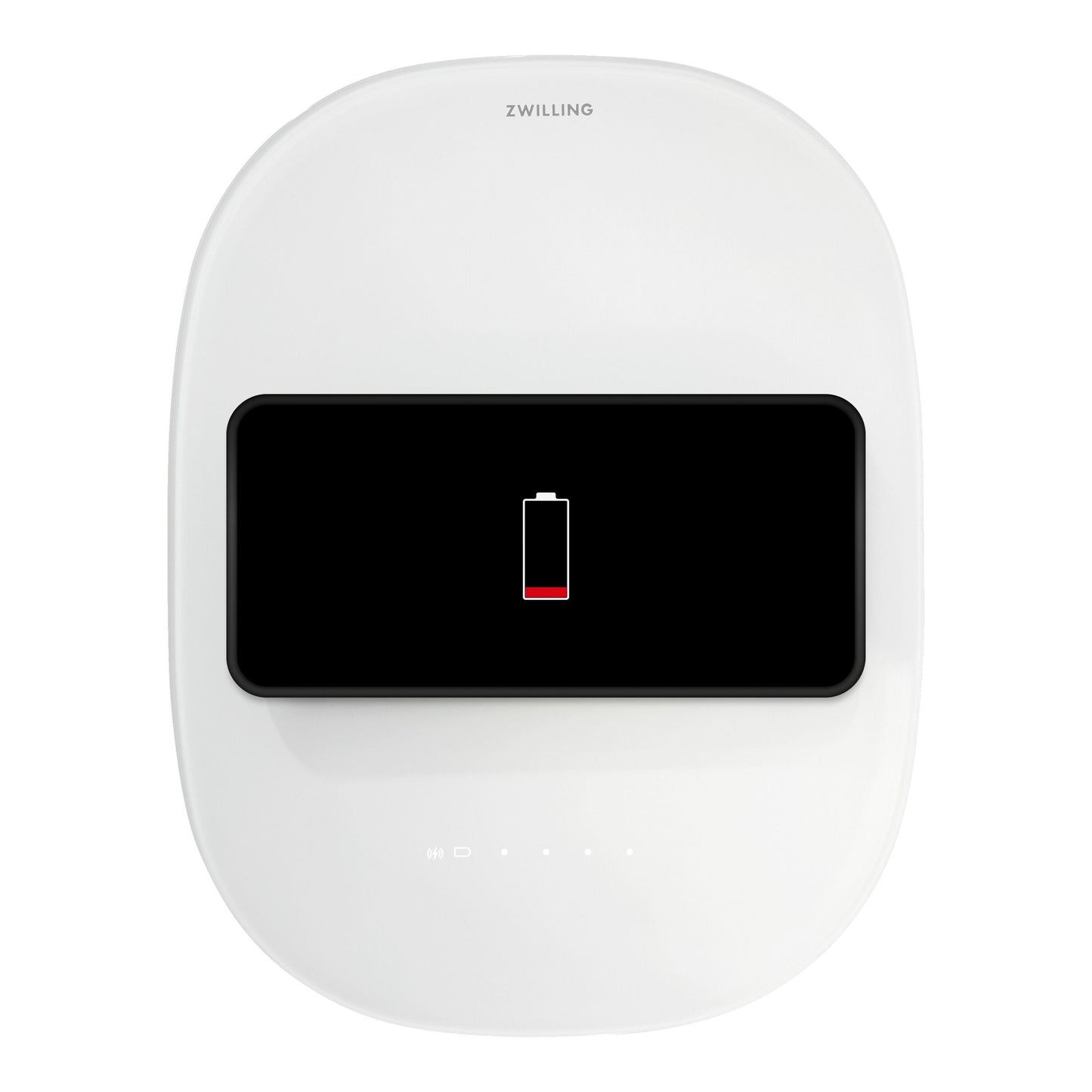 ZWILLING Enfinigy Wireless Charging Kitchen Scale - Silver