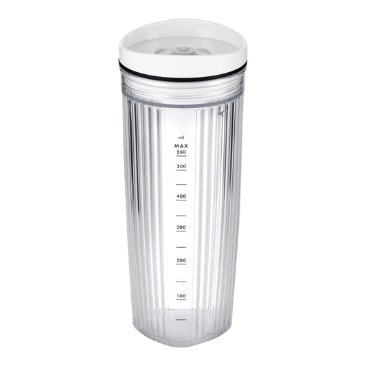 ZWILLING Enfinigy Personal Blender Jar With Drinking Lid and Vacuum Lid
