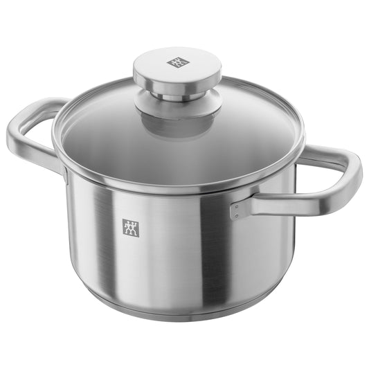 ZWILLING Joy Cookware Set, 12 Piece 18/10 Stainless Steel