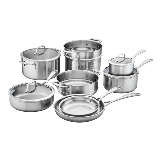 ZWILLING Spirit 12 Piece Stainless Steel Cookware Set