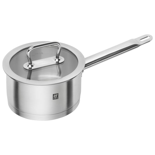 ZWILLING Pro 1.5 L 18/10 Stainless Steel Round Sauce Pan, Silver