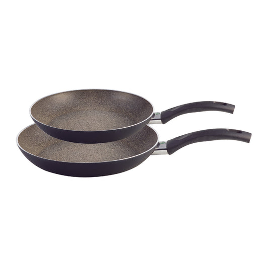 ZWILLING Bologna Granitium 2 Piece Aluminum Fry Pan Set