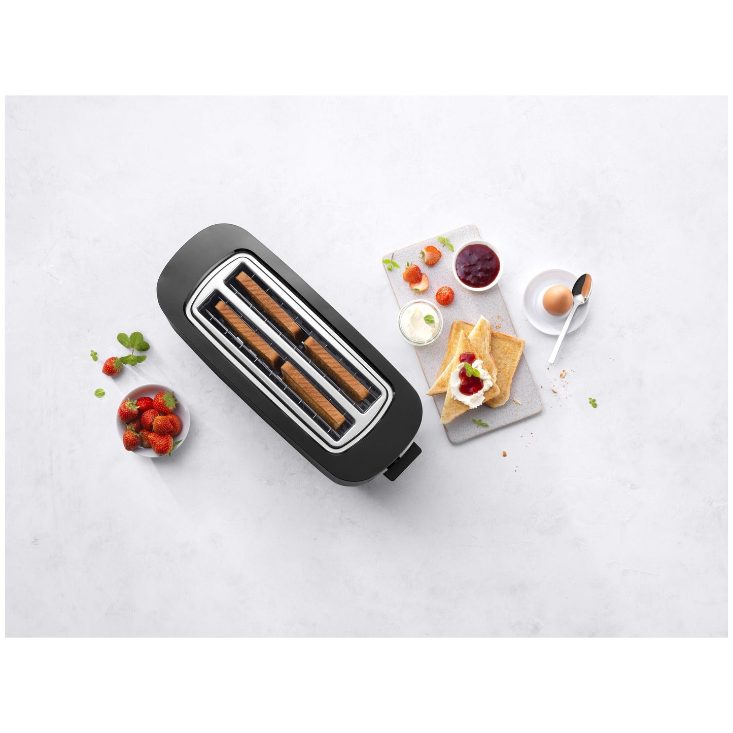 ZWILLING Enfinigy 2 Long Slots Toaster - Black