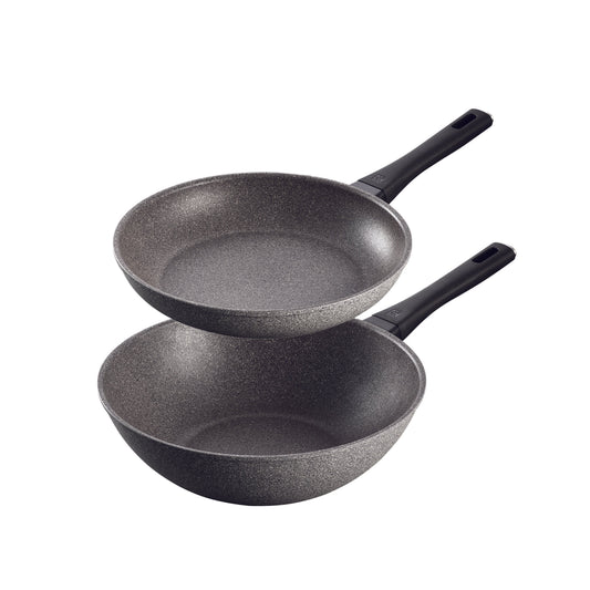 ZWILLING Terreno 2 Piece Aluminum Frypan And Wok Set