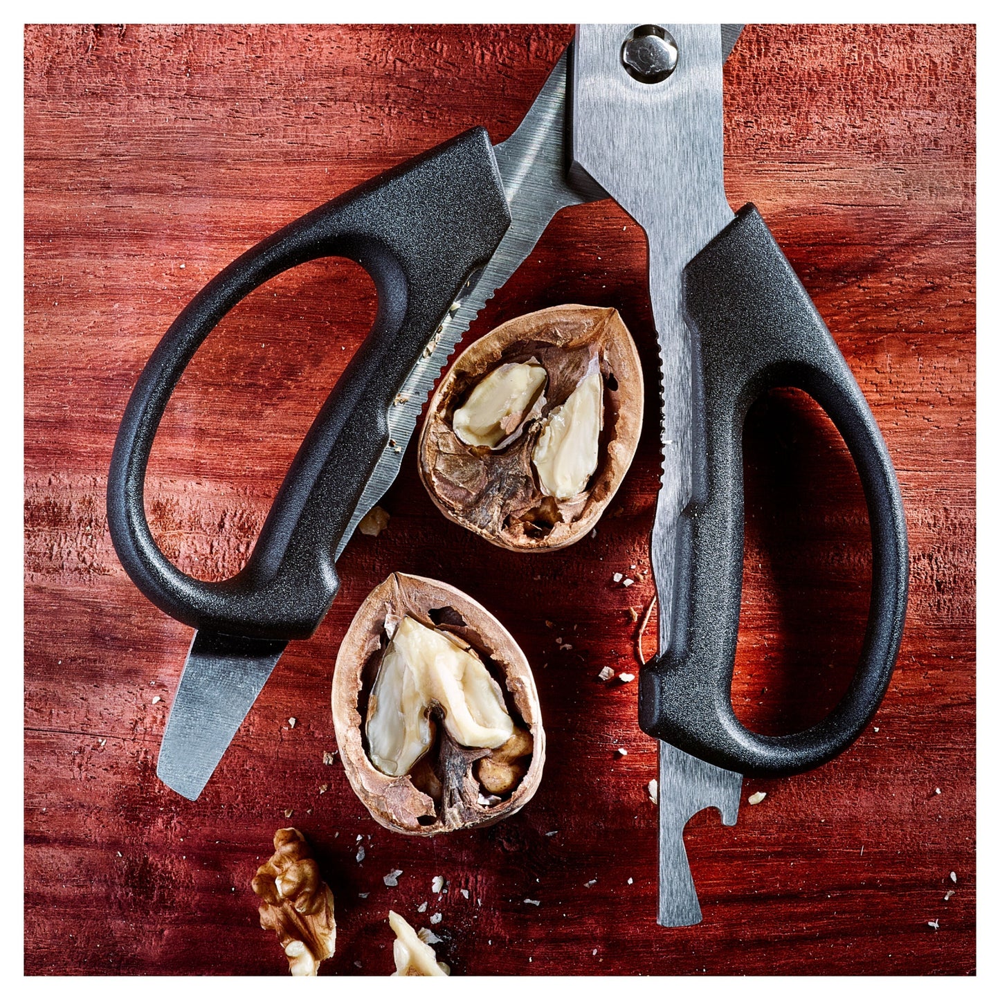 HENCKELS Kitchen Elements Kitchen Shears, Black