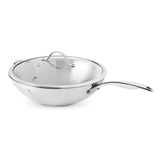 HENCKELS Aragon 32 Cm / 12.5 Inch Stainless Steel Wok