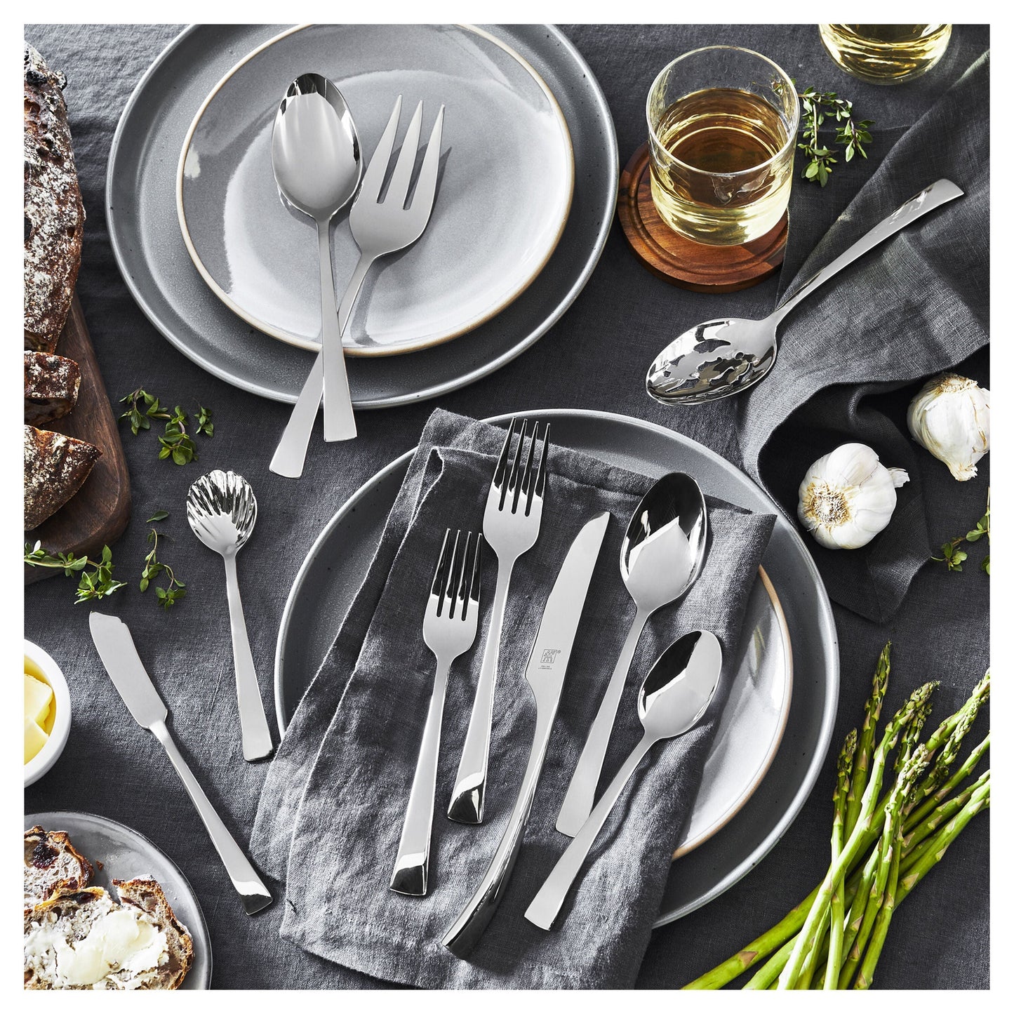 ZWILLING Bellasera 45 Piece Flatware Set Polished