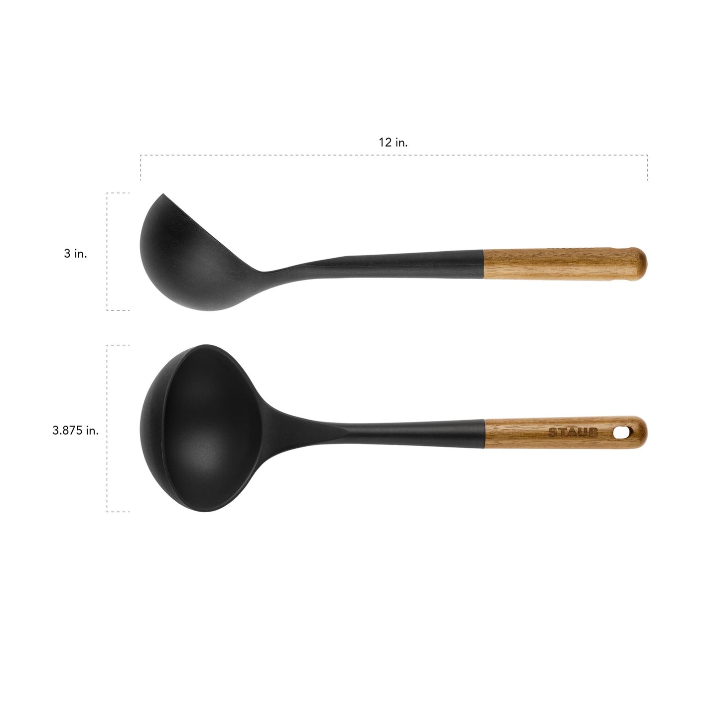 STAUB Soup Ladle, 31 Cm, Silicone