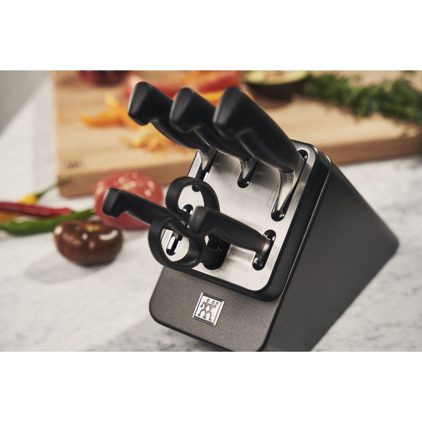 ZWILLING **** Four Star 7 Piece, Knife Block Set, Anthracite