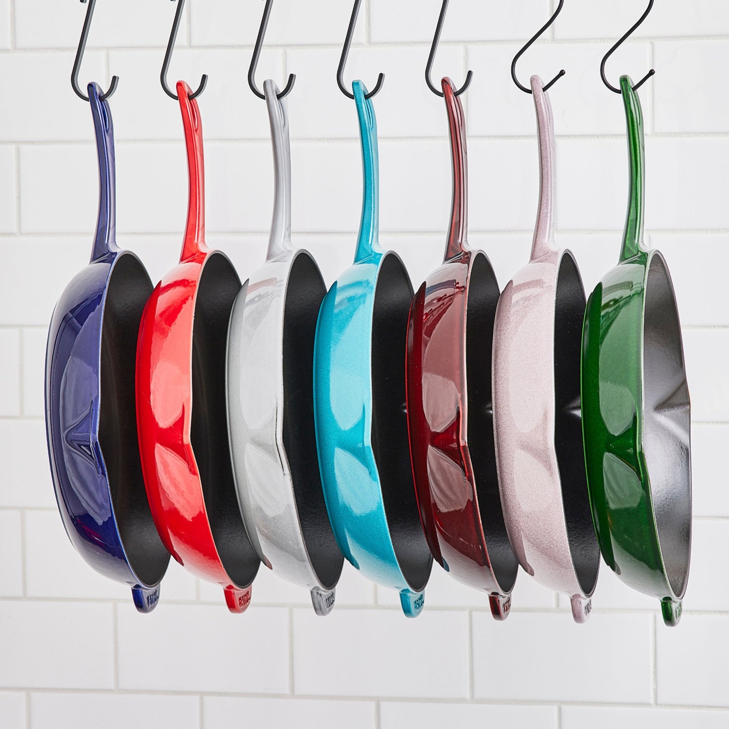 STAUB Pans 30 Cm / 12 Inch Cast Iron Frying Pan, Cherry