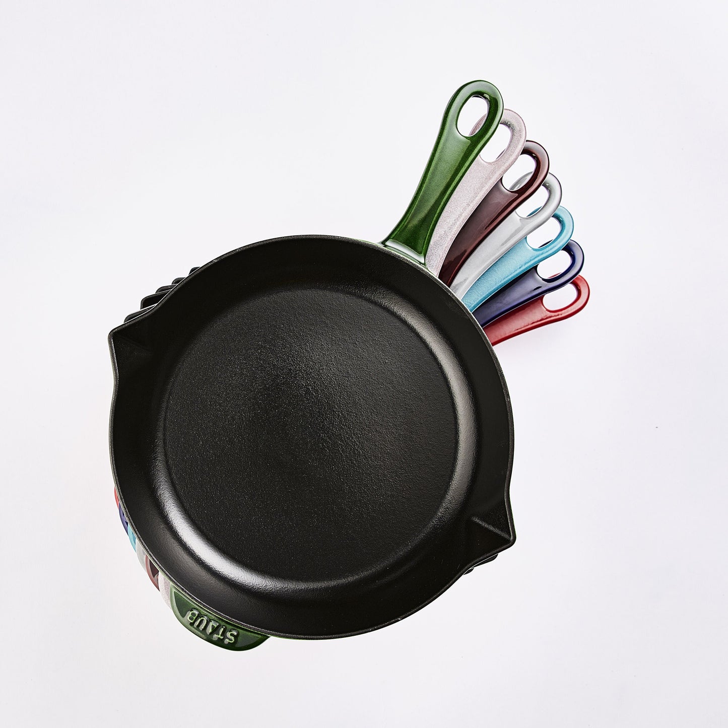 STAUB Pans 30 cm / 12 inch Cast Iron Frying Pan, Graphite-Grey