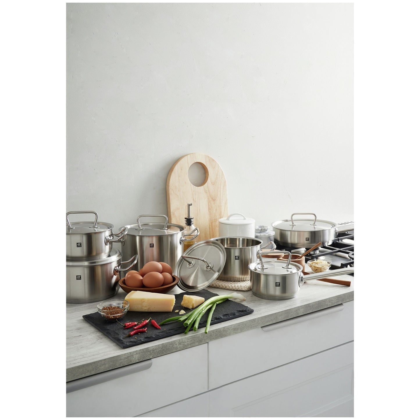 ZWILLING Twin Classic 12 Piece 18/10 Stainless Steel Cookware Set