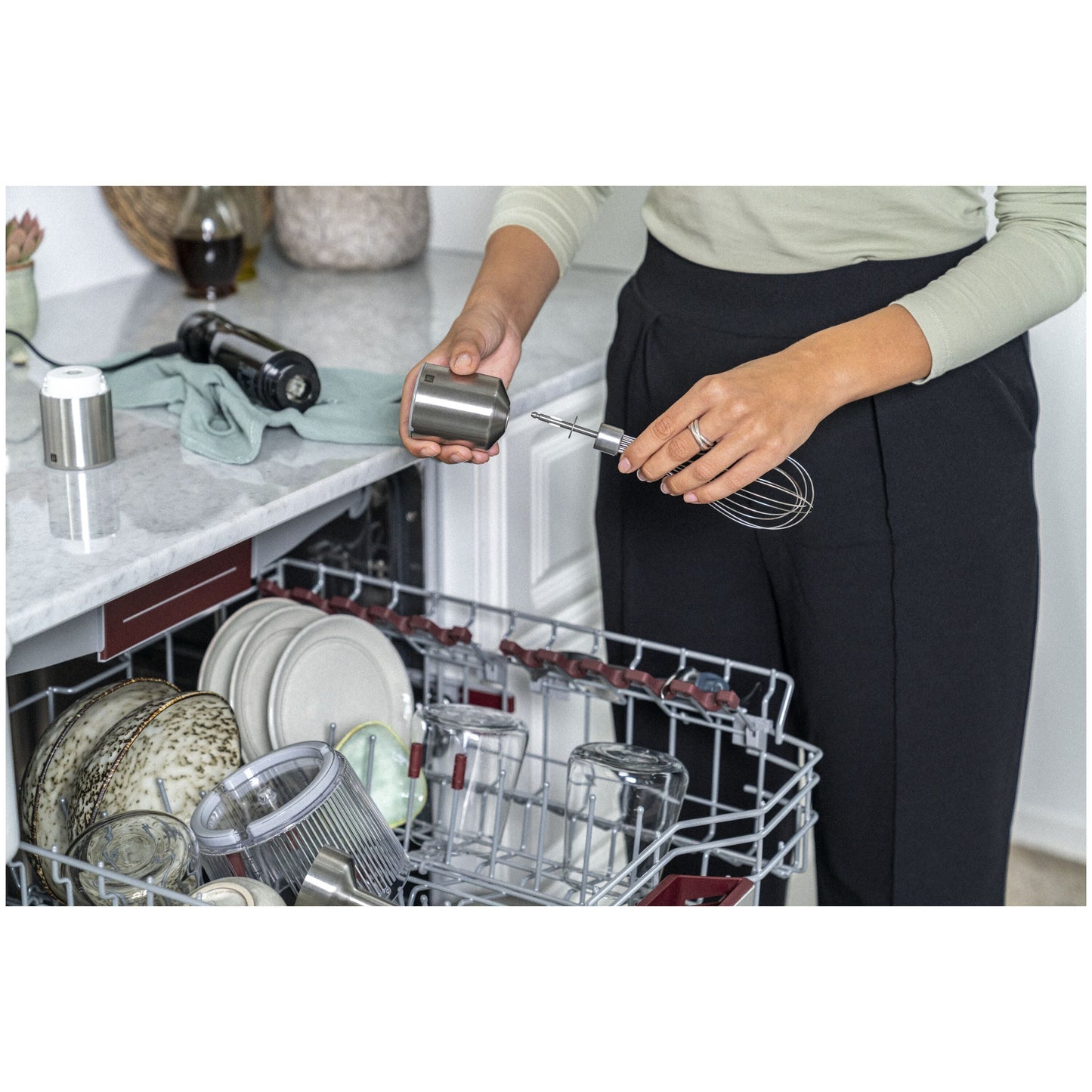 ZWILLING Enfinigy Whisk for Hand Blender Stainless Steel