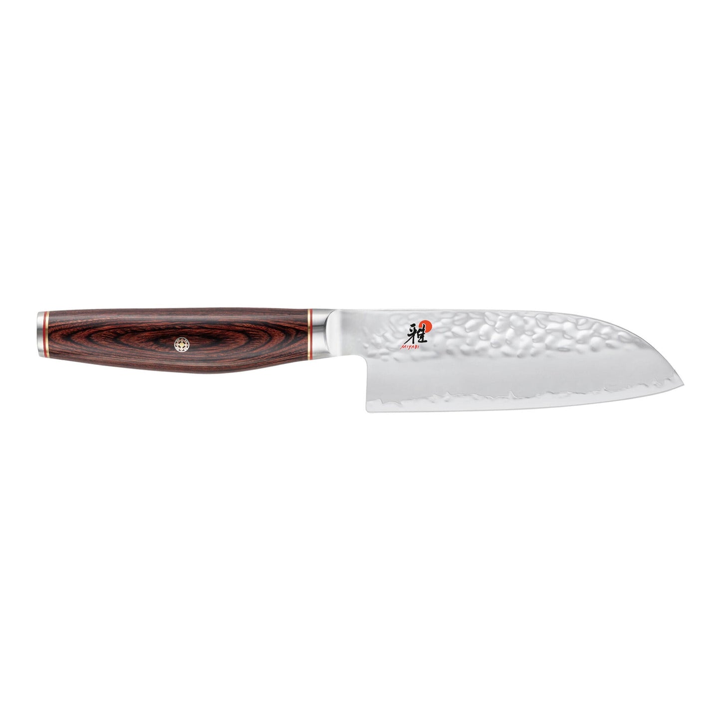 MIYABI 6000 MCT 5.5 Inch Santoku, Brown
