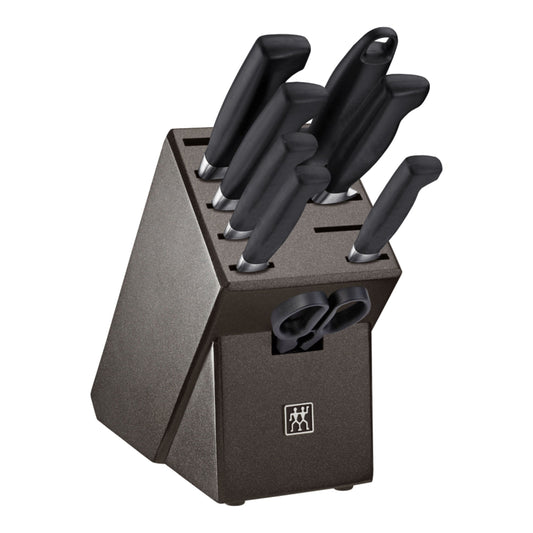 ZWILLING **** Four Star 9 Piece Knife Block Set, Grey