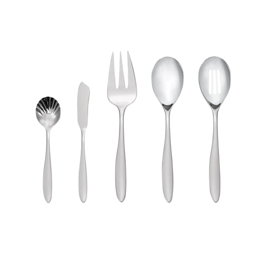 HENCKELS Venicia 45 Piece Flatware Set Polished