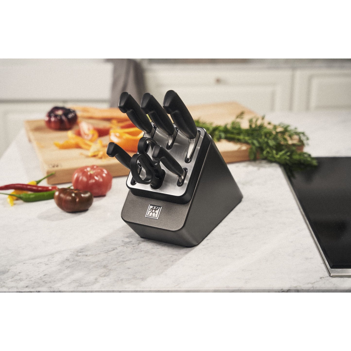 ZWILLING **** Four Star 7 Piece, Knife Block Set, Anthracite