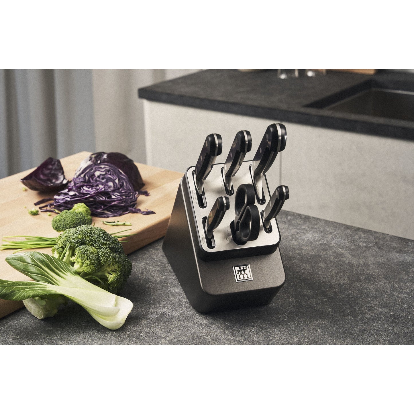 ZWILLING Professional S 7 Piece, Knife Block Set, Anthracite