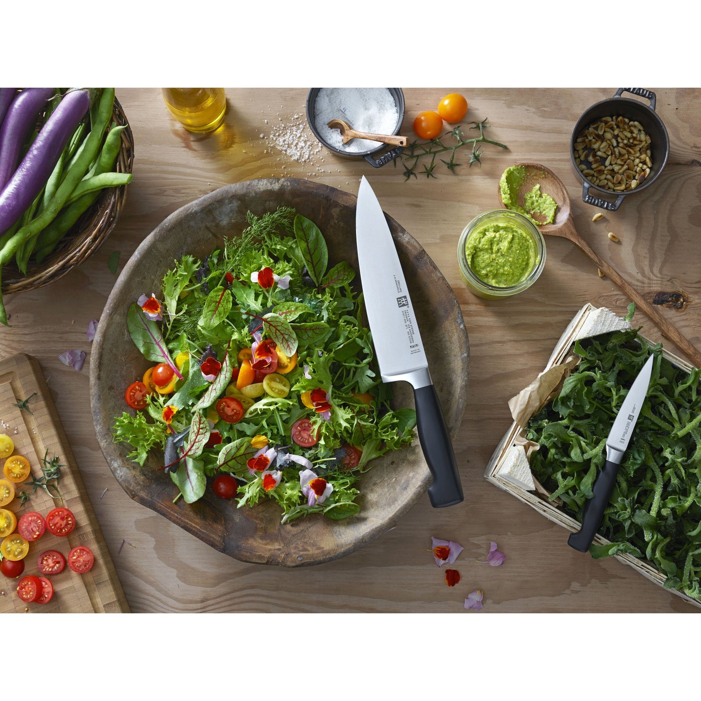 ZWILLING **** Four Star 7 Piece Knife Block Set, Nature