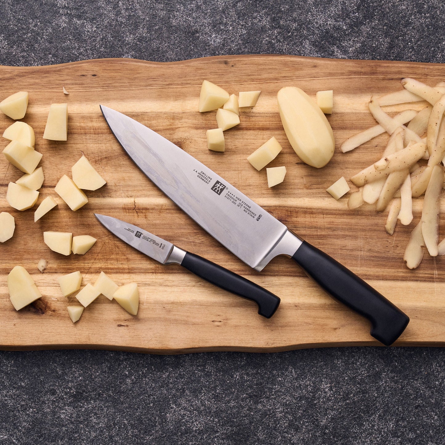 ZWILLING **** Four Star 2 Piece, Knife Set