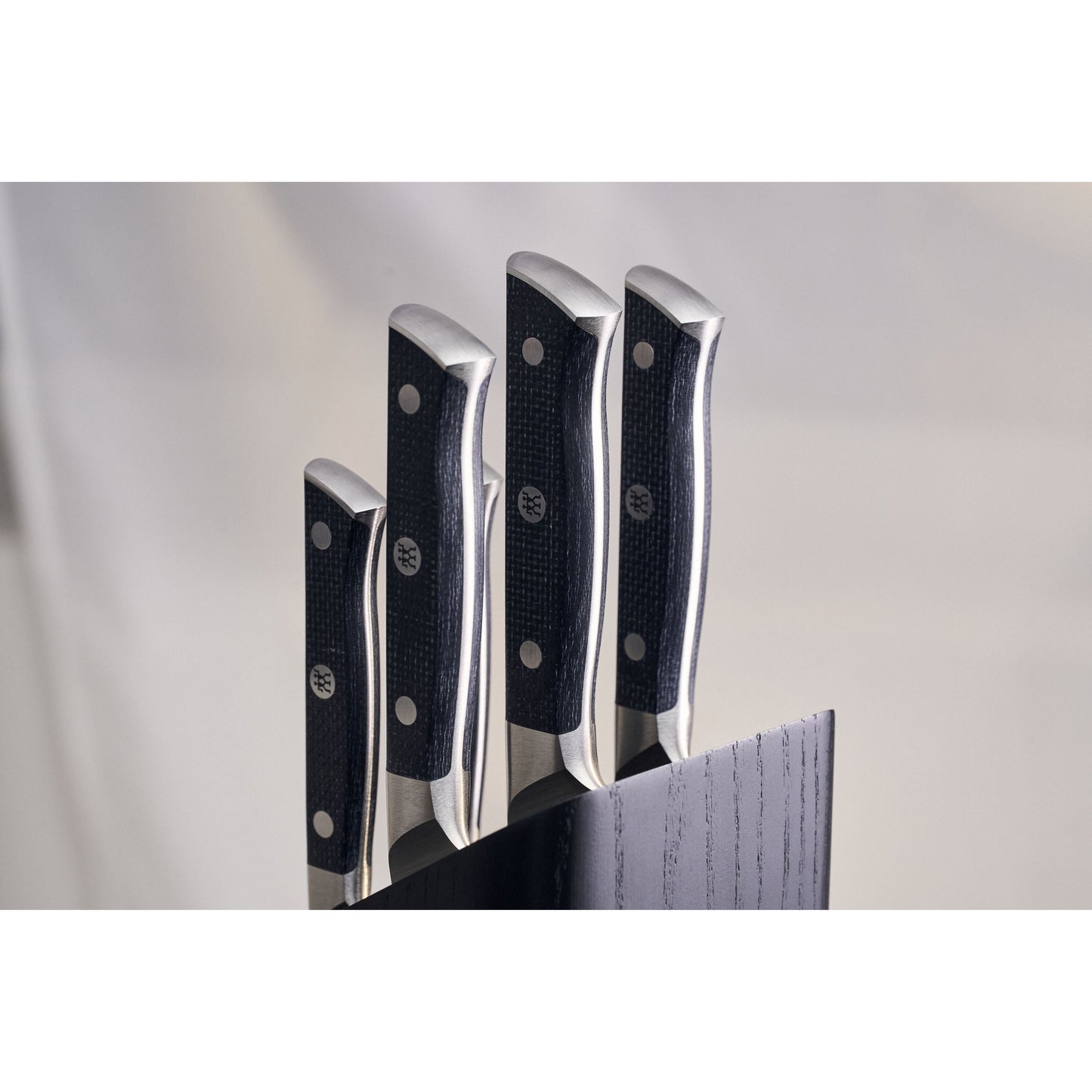 ZWILLING Spectrum 6 Piece, Knife Block Set, Black