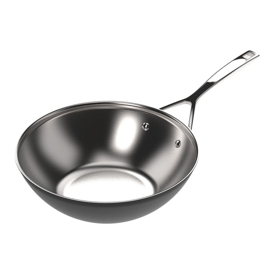 DEMEYERE Black 5 30 Cm / 12 Inch 18/10 Stainless Steel Wok