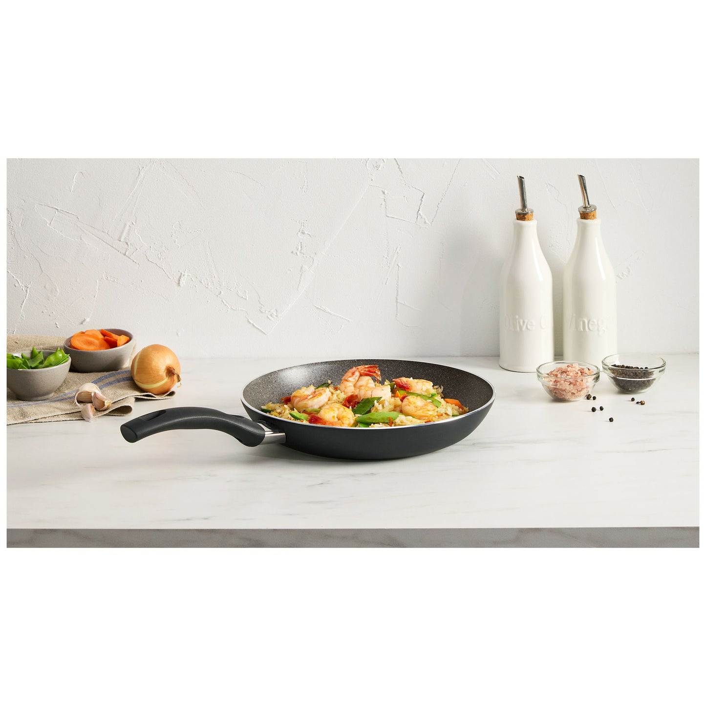 ZWILLING Bologna Granitium 32 cm / 12.5 inch Aluminum Frying Pan