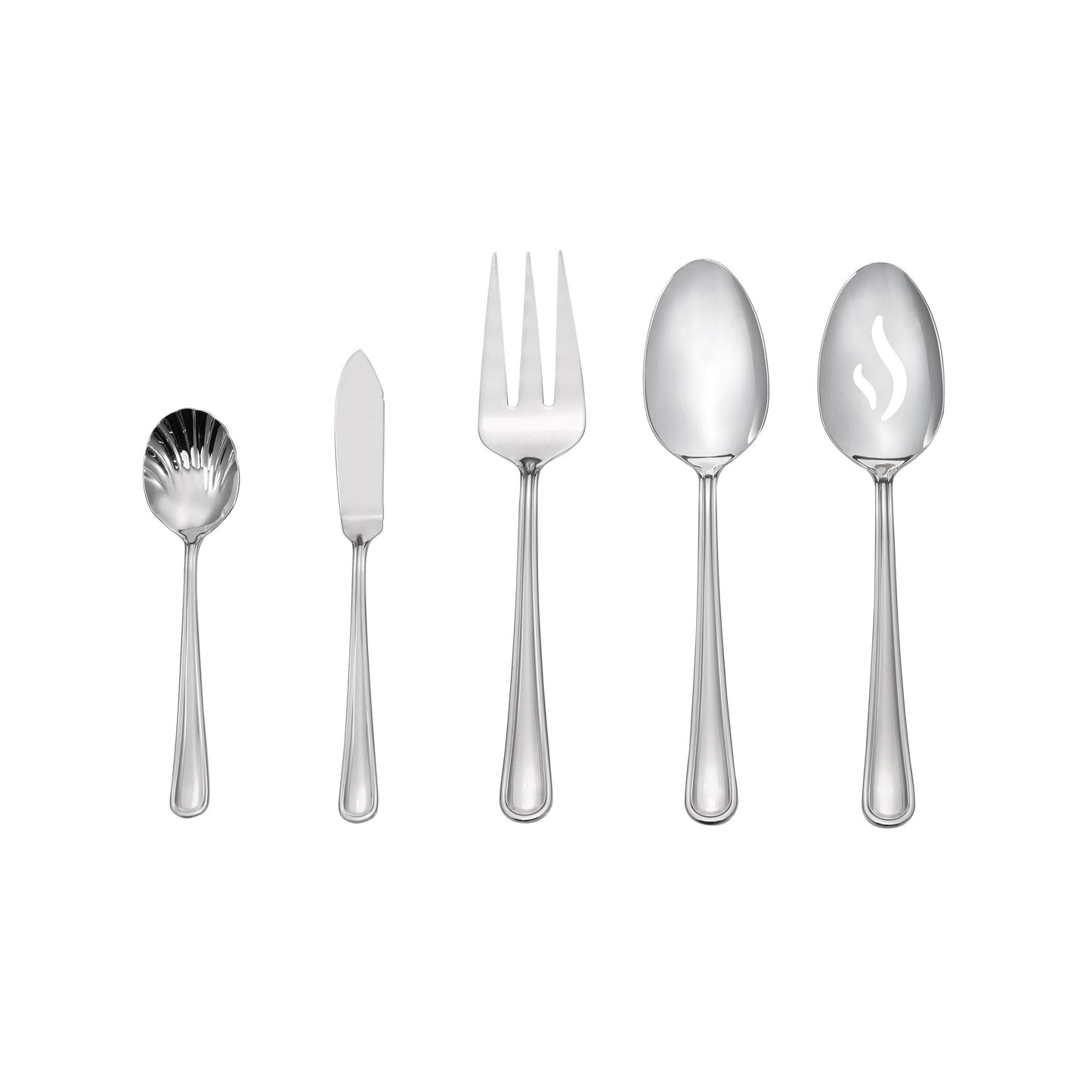 HENCKELS Cottage 45 Piece Flatware Set Polished