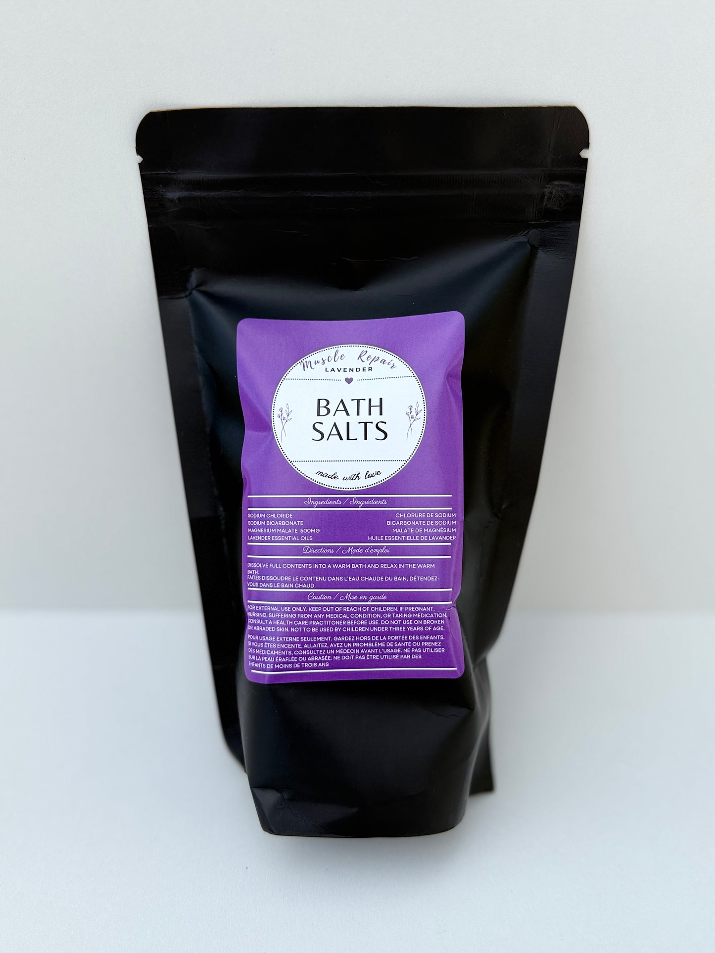Muscle Repair Bath Salt - Lavender 4pk